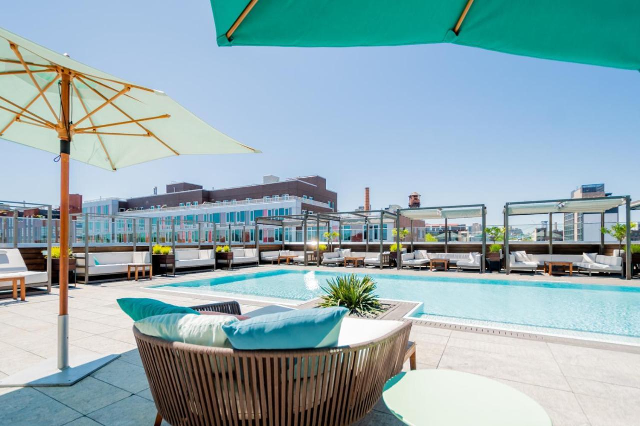 The William Vale Hotel New York Exterior photo Rooftop pool at the Standard East Village